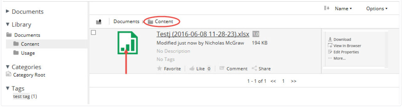 Fig. 33: Click and Drag Content You Want to Move